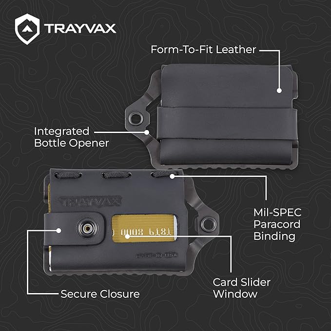 Trayvax Element Wallet (Black)